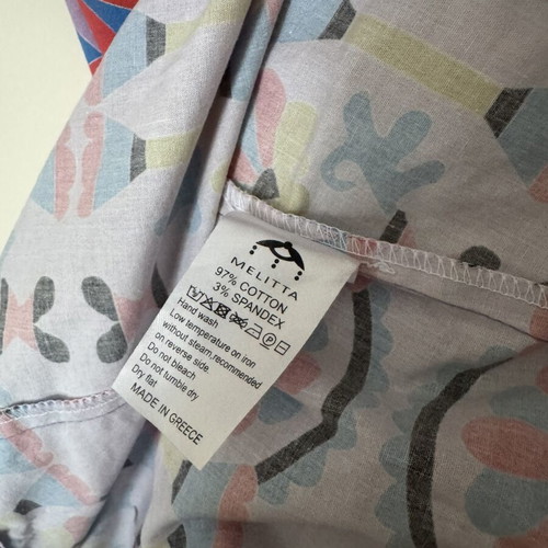 Acherounes Maxi Dress like new, multicolor column mauve print