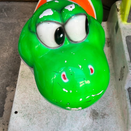 Super Mario coin-operated kiosk machine used, not working