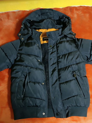 Thick jacket used for 10 years old, black