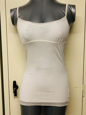 Tezenis top used, size S, white
