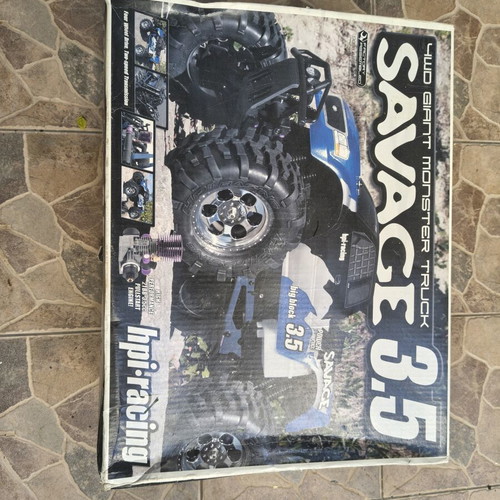 HPI Savage 3.5 Monster Truck 1/8 4WD nitro, like new