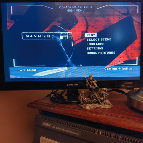 Manhunt PlayStation 2 (PS2) used with acrylic case