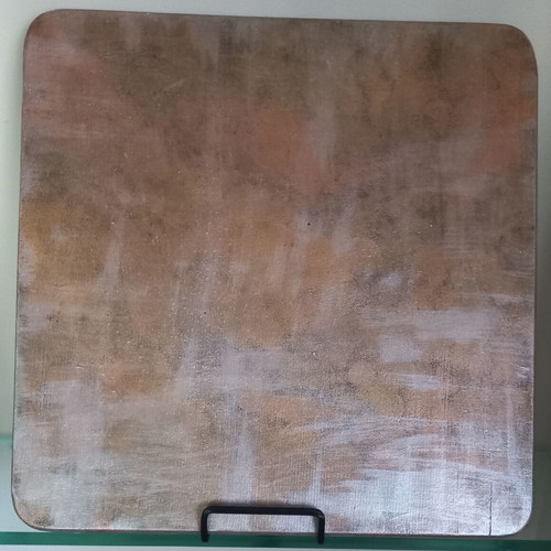 Decorative tray new with decoupage techniques 34×34 cm