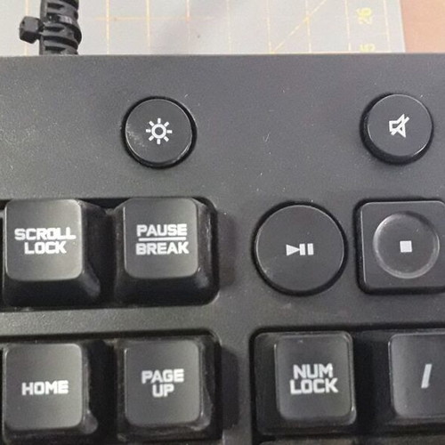 Logitech G213 Prodigy gaming keyboard used for repair or spare parts