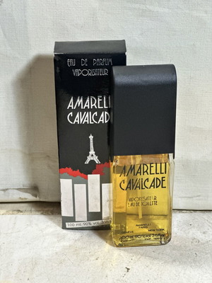 Amarelli Cavalcade Eau de Toilette 100ml like new with box