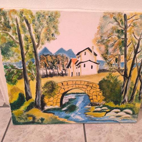 Canvas painting like new