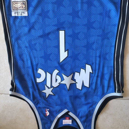 NBA Classic Orlando Magic Jersey XL Mitchell and Ness like new