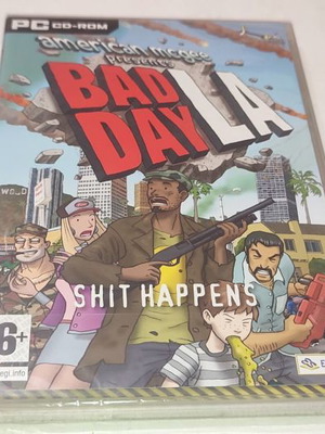 American McGee Bad Day L.A. Shit Happens PC game new, sealed