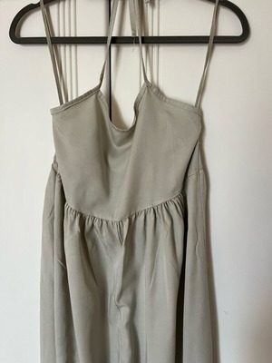 Italian wide-leg jumpsuit new, 100% tensel, soft texture