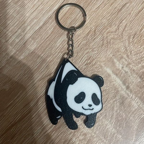 Jujutsu Kaisen Panda Keychain new, black and white