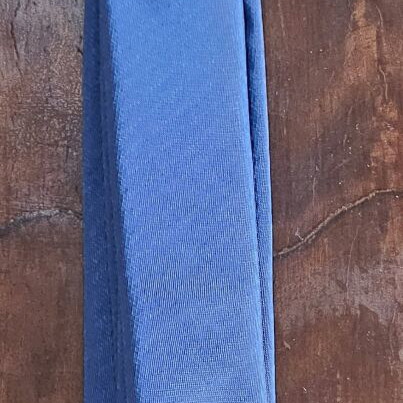 Jack Reid Skinny Tie new, blue polyester