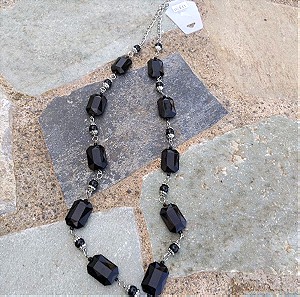 Black luxury style necklace