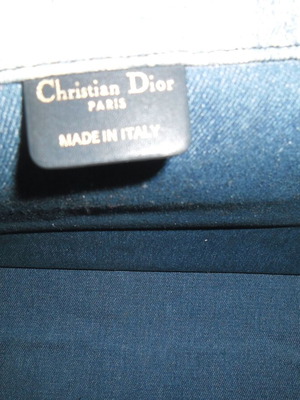 Τσάντα Christian Dior Book Totte denim καινούργια, μπλε