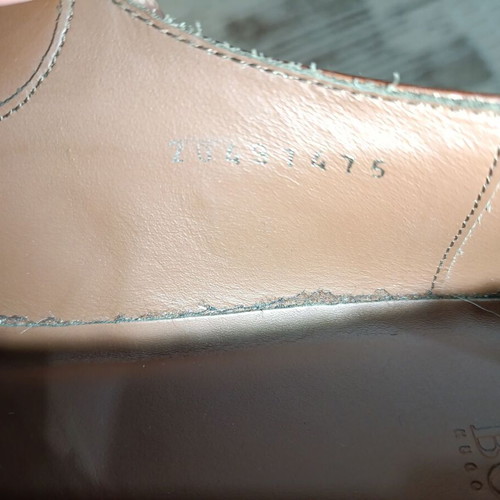 Hugo Boss leather shoes like new, size 42-42.5, brown