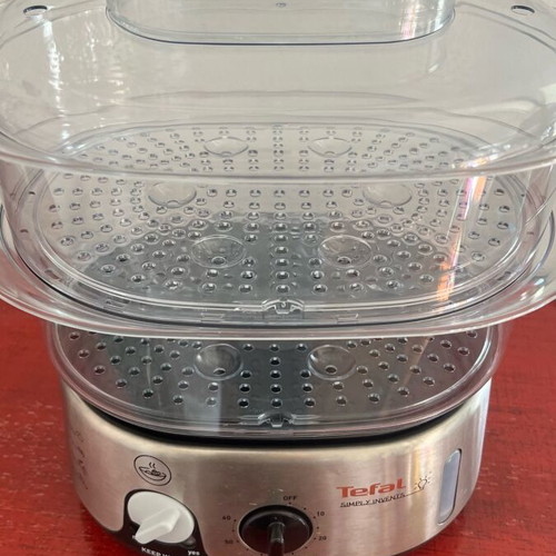 Tefal steamer like new with 3 bowls
