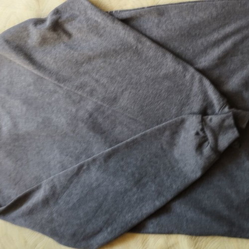 Set of 3 long-sleeve polo shirts size M like new, blue and grey