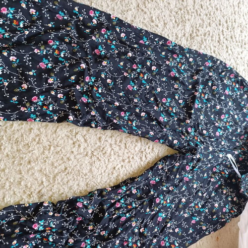Hype summer palazzo pants like new, size S, black multicolor