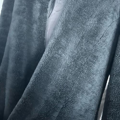Celestino black fur coat like new, women's