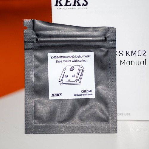 Keks KM02 OLED Light-Meter for Hot/Cold Shoe Like New, Silver