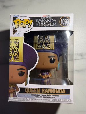Funko Pop Marvel Queen Ramonda 1099 bobble-head new