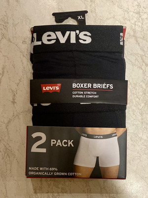 Levi's αντρικά μποξεράκια σετ XL μαύρα, καινούργια