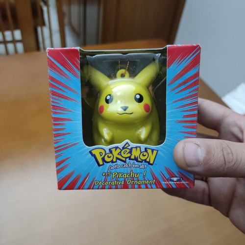 Pokemon Pikachu 1999 decorative ornament new, sealed