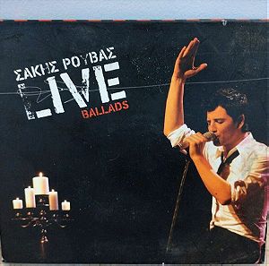 ΣΑΚΗΣ ΡΟΥΒΑΣ LIVE BALLADS CD & DVD POP