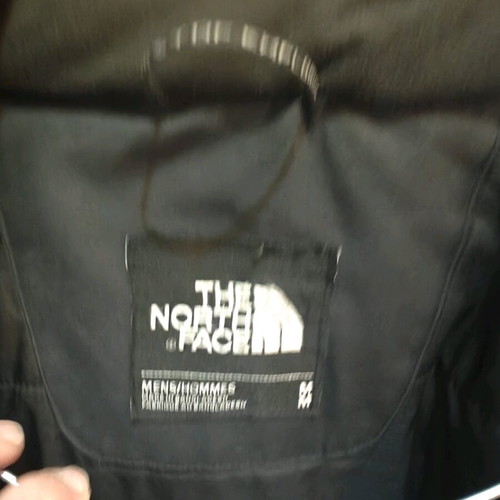 The North Face men's jacket size M used, black