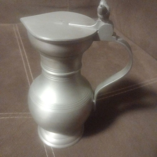 Swiss tin pitcher used, 500 ml, AG SIGG