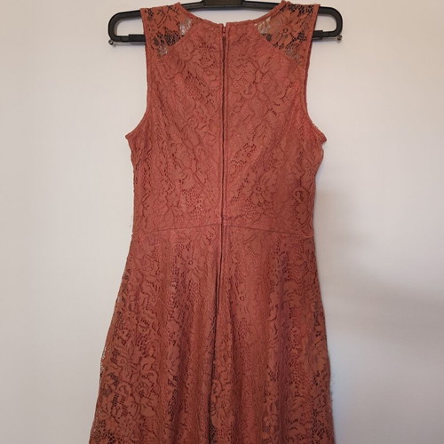 Trixxi Mini Lace Dress like new, dusty pink, size S