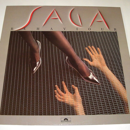 Saga Behaviour vinyl used, 1985 rock album