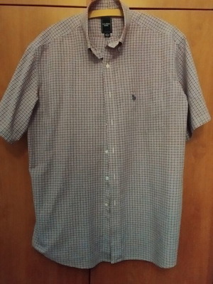 Polo shirt size L used, multicolor summer style