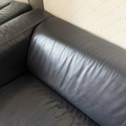 Ikea leather sofa