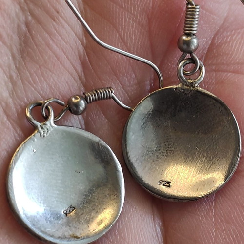 Art deco Mexican earrings
