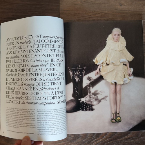 L'Officiel Paris Summer Issue magazine with Anya Taylor-Joy and Travis Scott