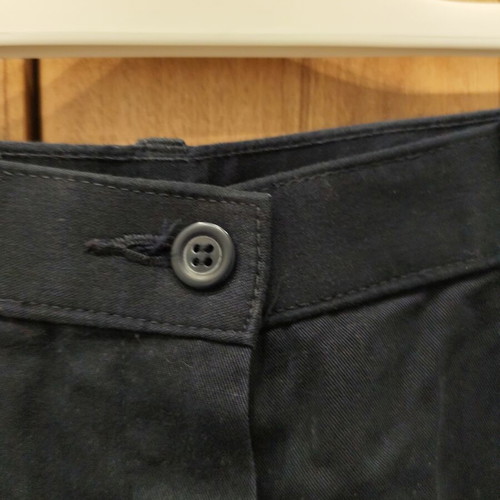 Marks & Spencer women's chino shorts, dark blue, cotton, size M 38 10