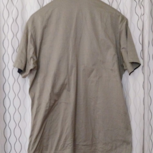 Dur men's polo shirt like new, khaki, cotton fabric