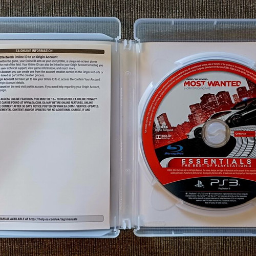 Need For Speed Most Wanted PS3 game