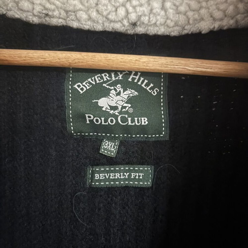 Beverly Hills Polo Club knitted cardigan, black, XL