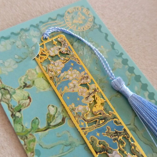 Van Gogh White Blossom Bookmark new