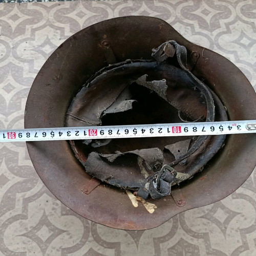 Helmet old military used