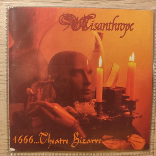 Misanthrope 1666... Theatre Bizarre Promo CD 1995 metal like new
