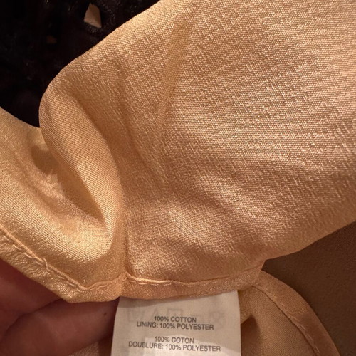 J. Crew One-Shoulder Blouse with Ruffles New, Black and Beige