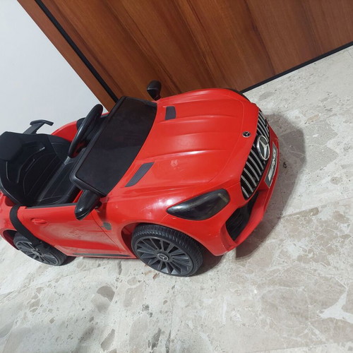 Mercedes AMG GTR children's ride-on car used, red for 3+ years