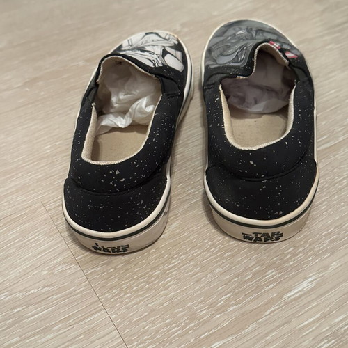 Zara kids shoes Star Wars used, size 34-35, black and white
