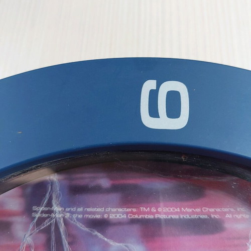 Spider-Man 2 wall clock analog like new from 2004