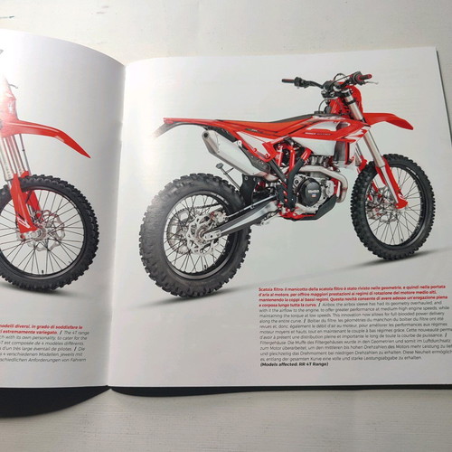 Beta Racing 2024 Model Catalogue used