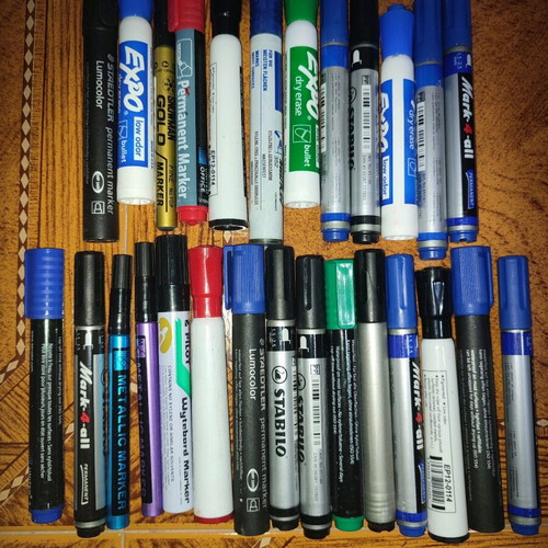 Markers pack of 25 Stabilo Staedtlerh Expo Snowman United Office Pilot permanent like new