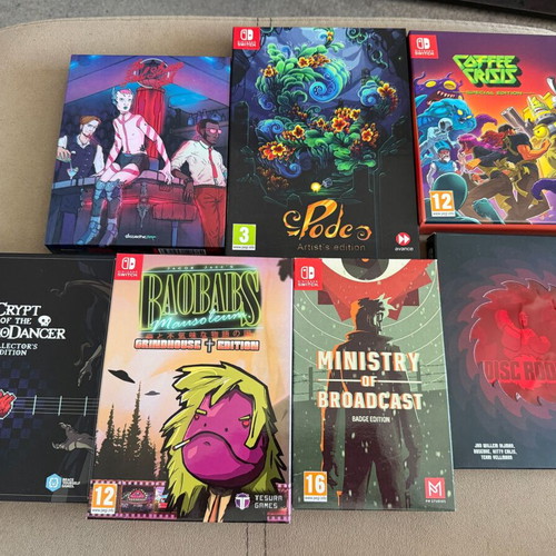 Large Lot of 68 Video Games for Nintendo Switch, PS Vita, PS3 and Xbox New