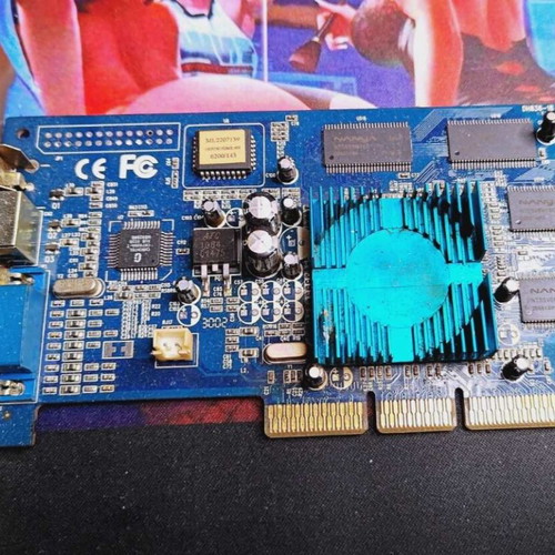 Geforce2 MX-400 64MB graphics card used, fan broken